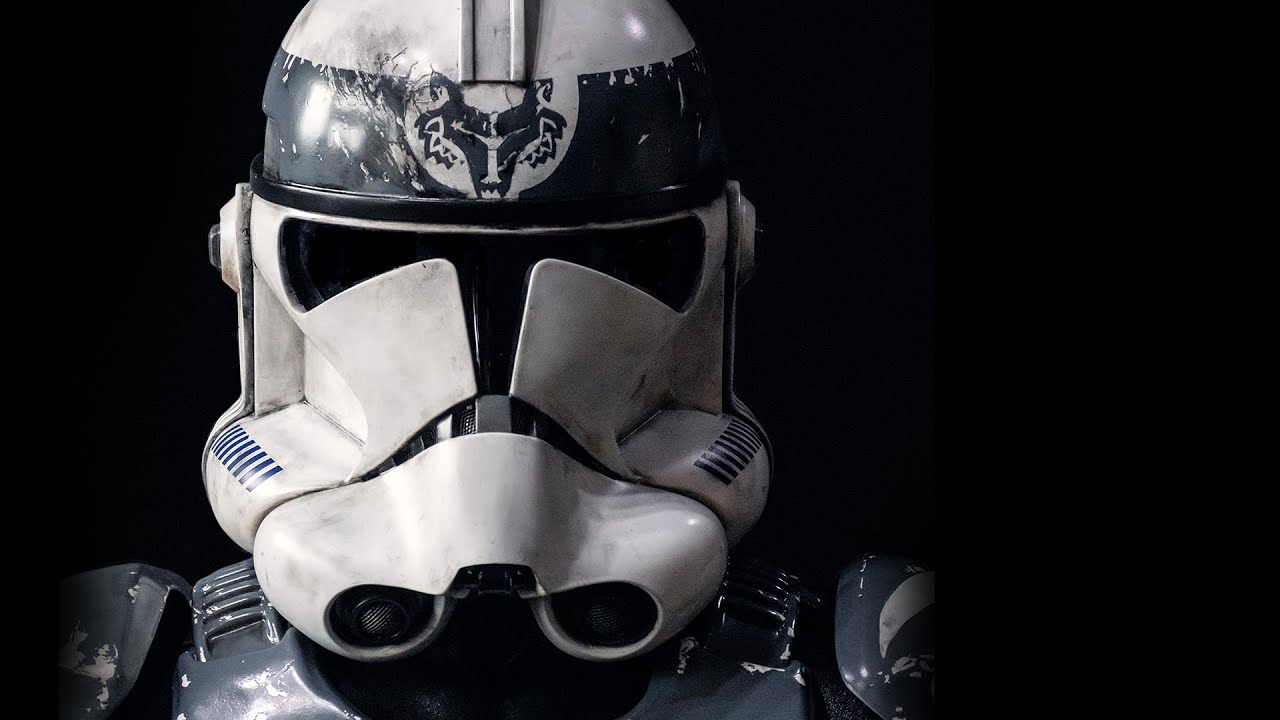 Assembling a Clone Trooper Resin Helmet Kit | Start to Finish (104th 'Wolfpack')