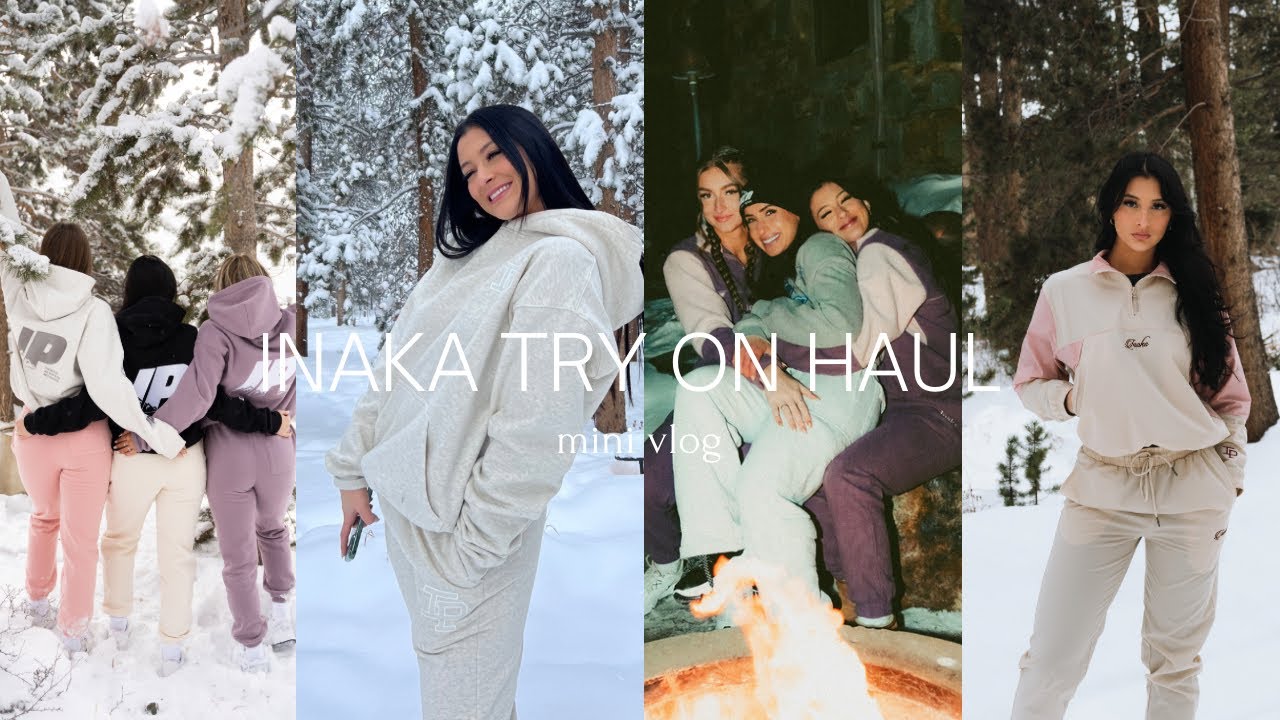 Inaka Power try-on haul | first ever women's launch