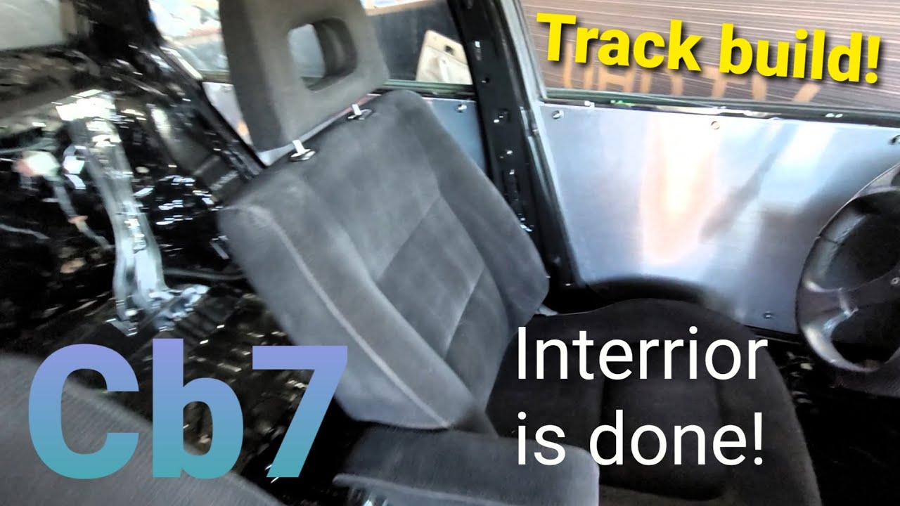 H22 Cb7 Track build!! Putting together the interior!!