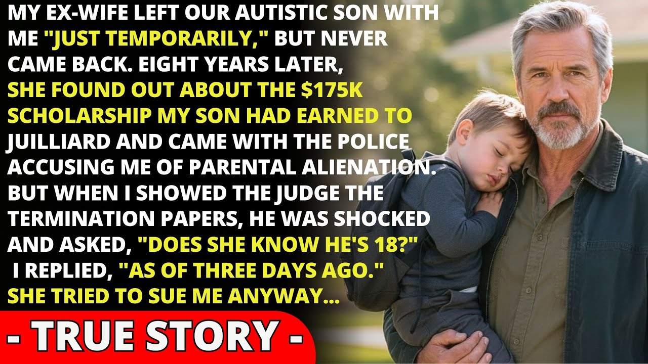 My Ex-Wife Abandoned Our Autistic Son For Eight Years. She Returned For His $175K Scholarship...