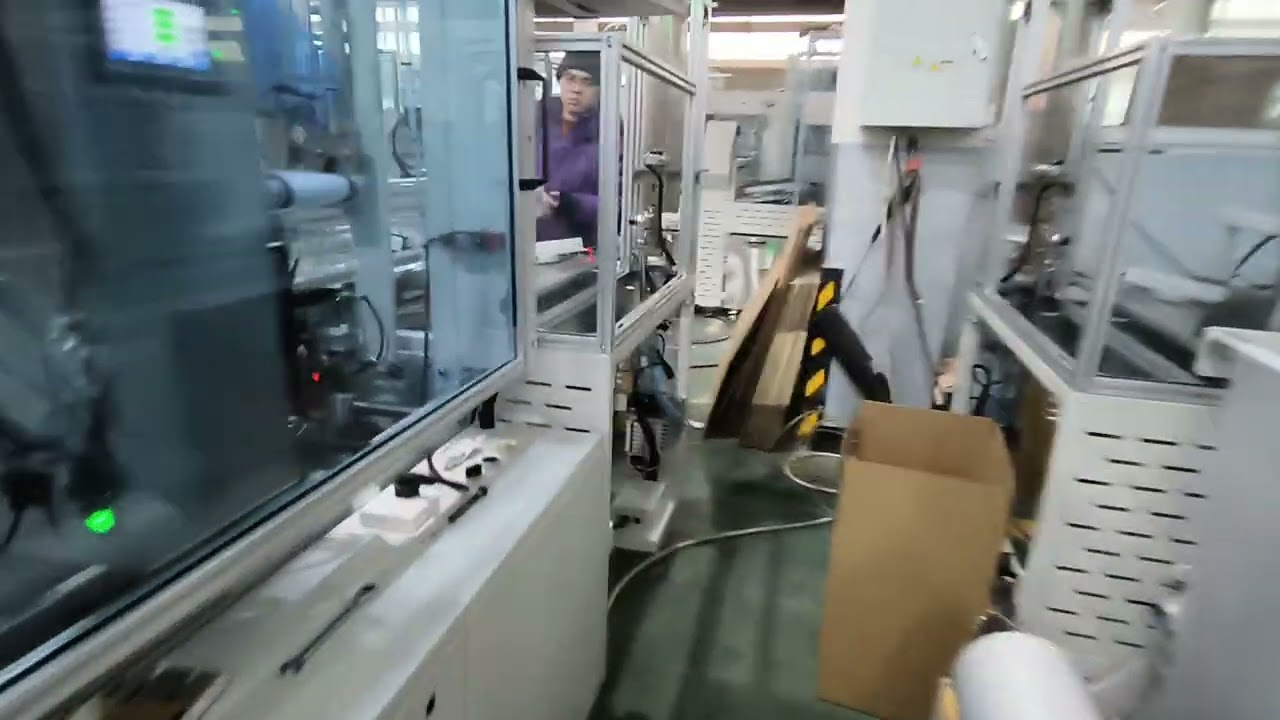 Paper cup packing machine and auto case machine to Mexico