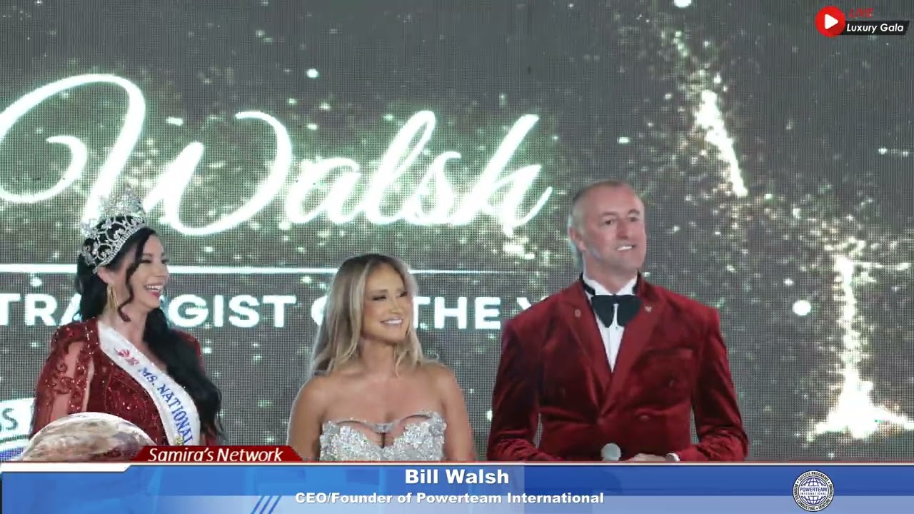 Bill & Carla Walsh Shine at Luxury Gala 2025