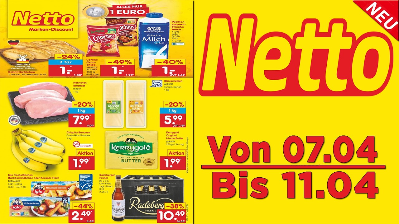 NETTO Prospekt Diese Woche &ndash; G&uuml;ltig von 07.04.2026 - Angebote werbung