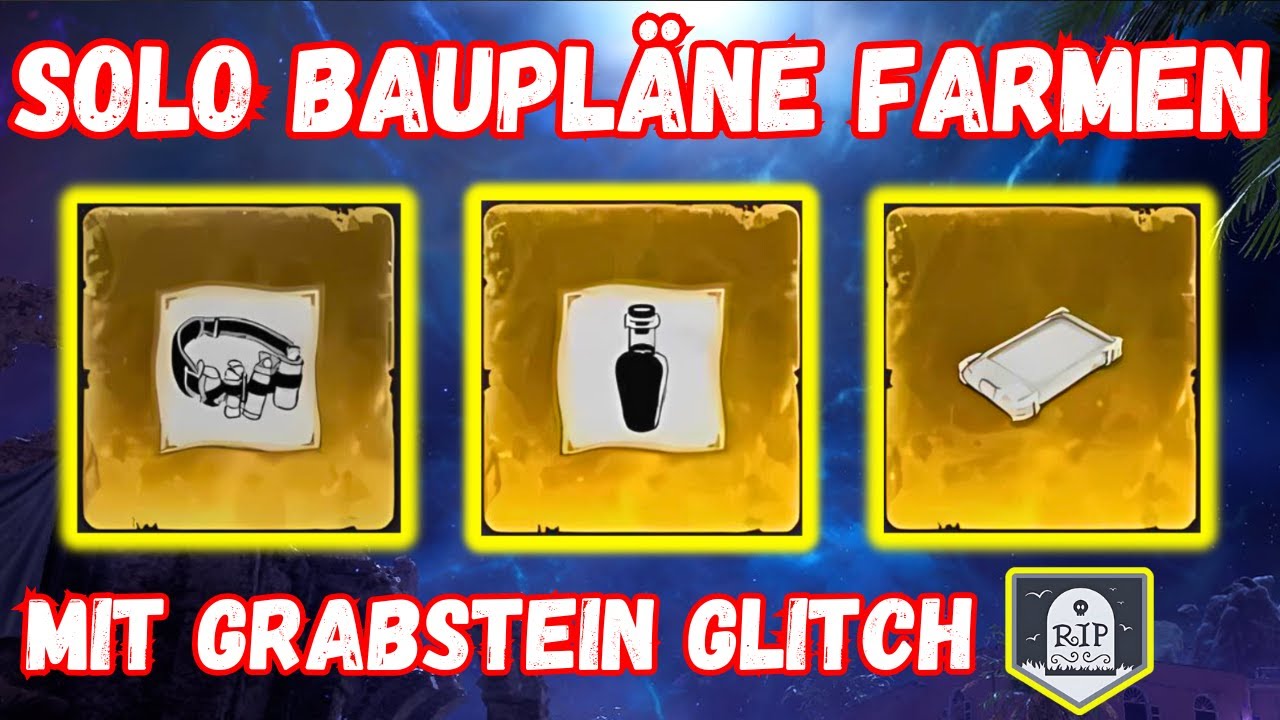 Solo Baupläne Farmen in MW3 Zombies mit Grabstein Glitch Season 5 Reloaded