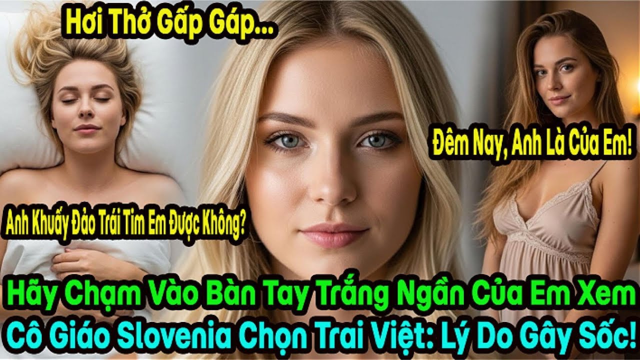 Anh Muốn Nắm Tay Em Không?: Cô Giáo Xứ Slovenia Chọn Trai Việt, Vượt Ngàn Dặm Sang Đây Vì Tình Yêu.