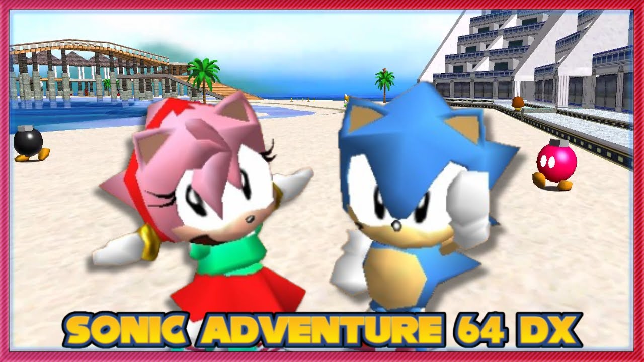 Sonic Adventure 64 DX - Mario 64 Coop DX Rom Hack Showcase