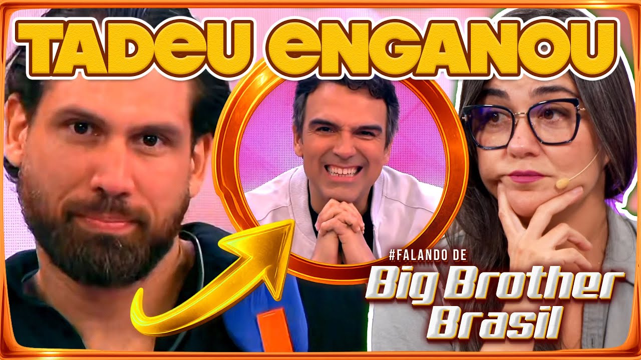🔴BBB26: BRIGIDO é ELIMINADO e Tadeu tenta ENGANAR brothers com DISCURSO!
