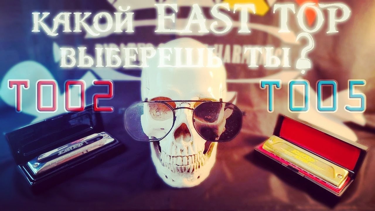 Обзор губных гармоник East Top T002 и East Top T005 (ENG sub)