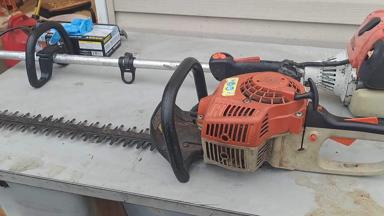 RDMJ HS 45Z STIHL CORTASETOS.PORQUE PIERDEN FUERZA Y COMO REPARAR ESTE PROBLEMA RAPIDO Y FACIL.