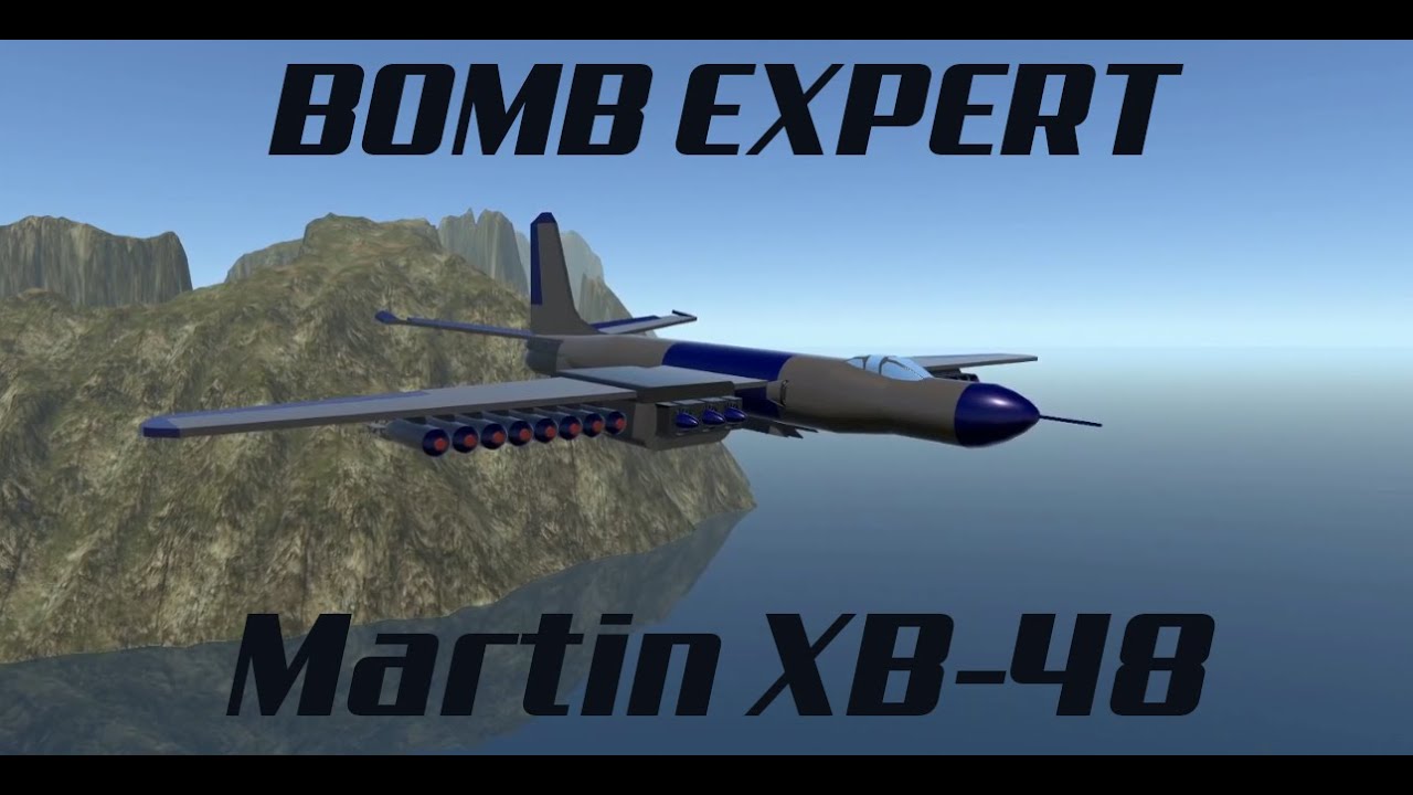 [Simpleplanes] Achievement hunting: Bomb expert with Martin XB-48