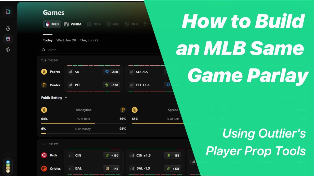 How to Build an MLB Same Game Parlay