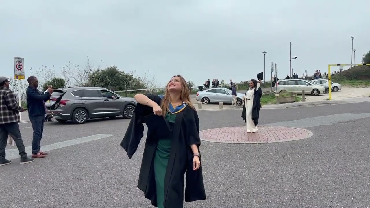 Puchika’s Special Day 🎉 Bournemouth University Graduation 2024