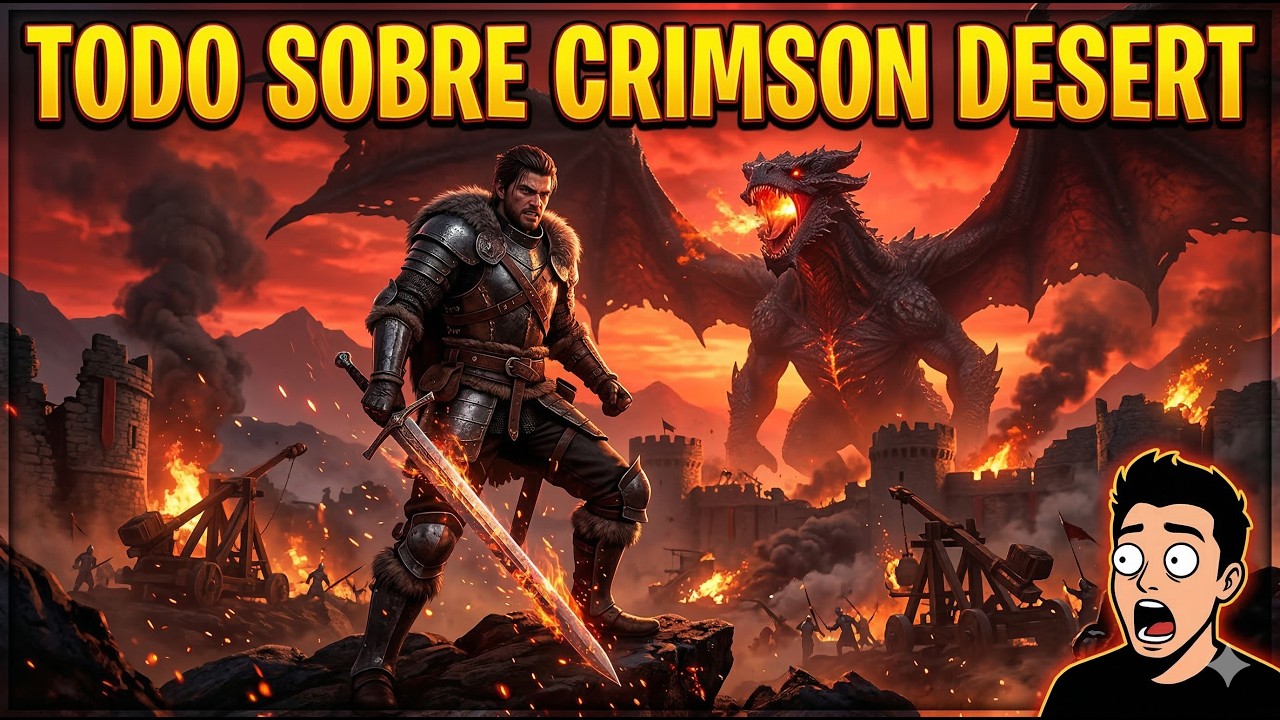 Crimson Desert: TODO lo que debes saber antes de que salga (¡Es más grande de lo que pensábamos!) 😱
