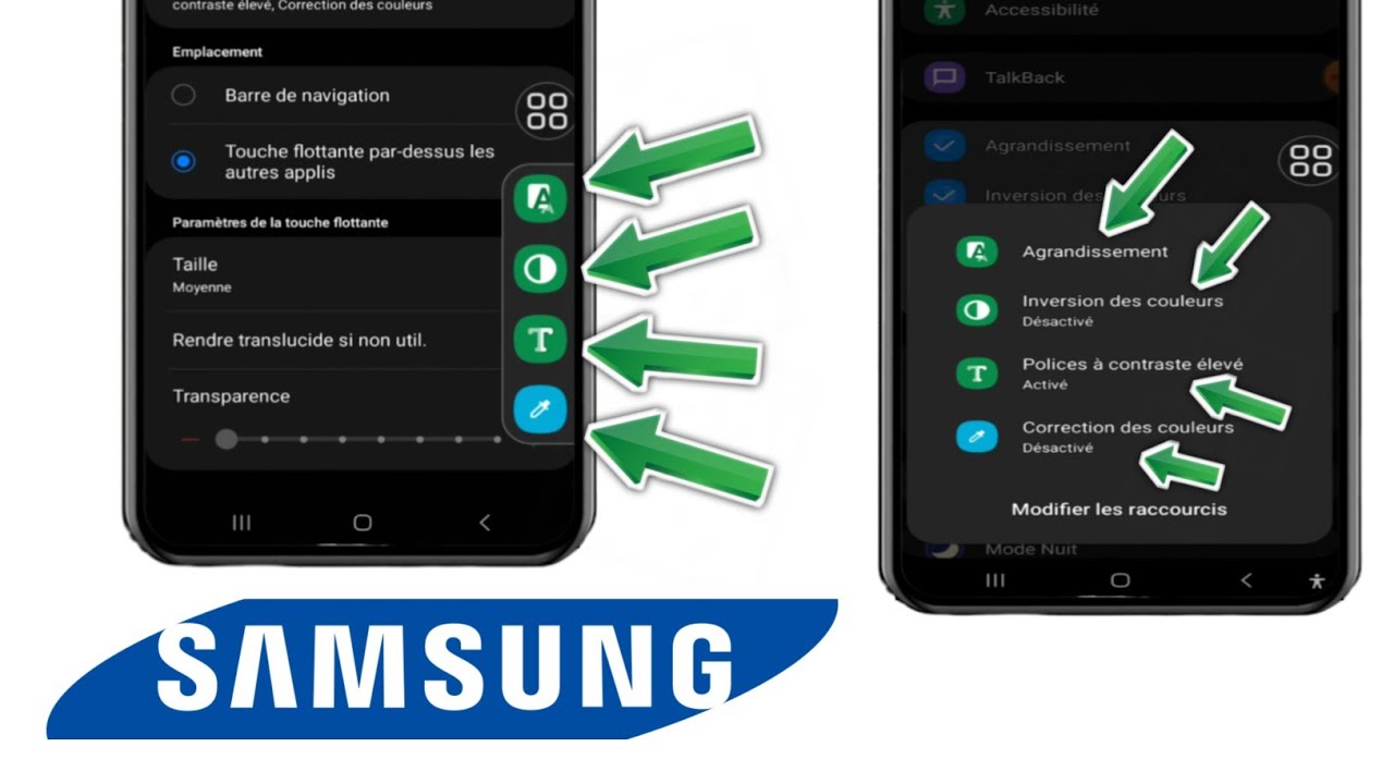 Comment activer les fonctionnalités d'accessibilité sur Samsung