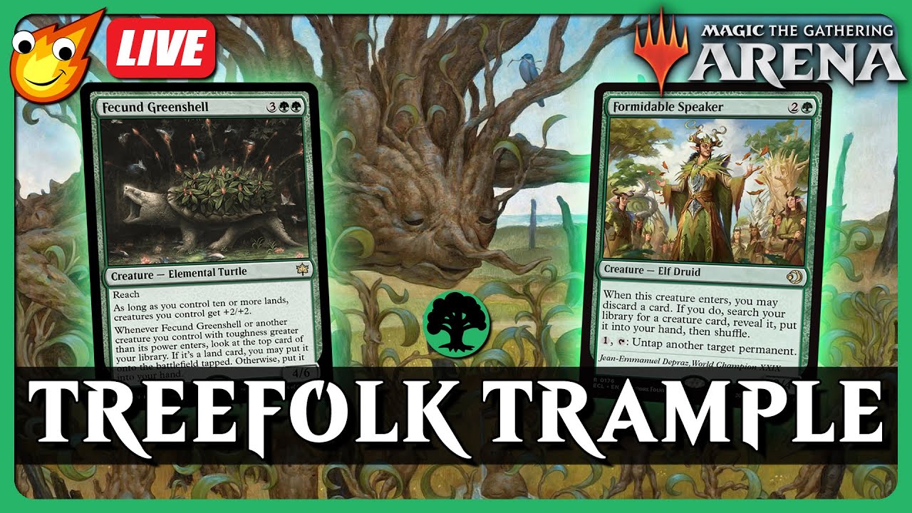 Live | Jankiest Treefolk Deck Ever | Pioneer MTG Arena