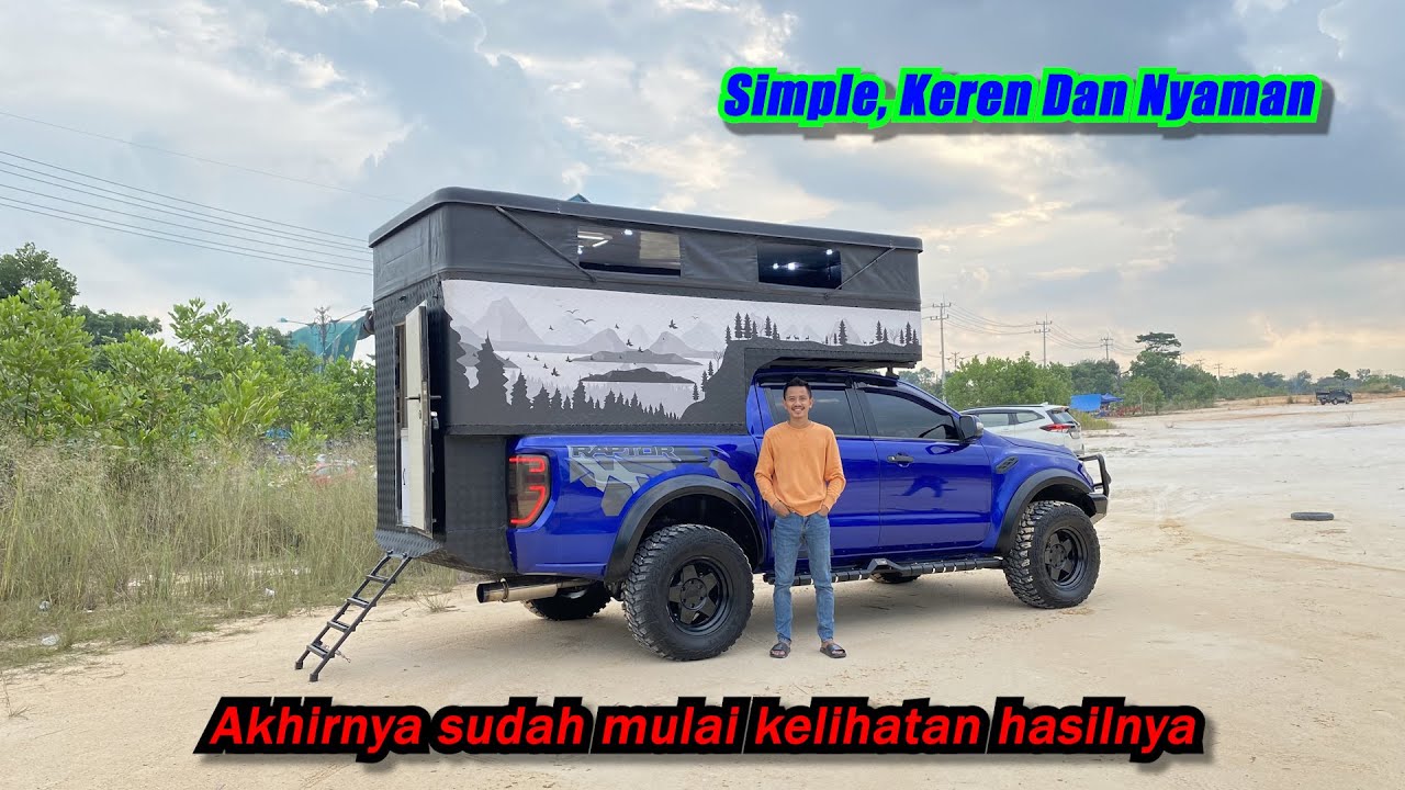 MODIFIKASI FORD RANGER MENJADI RUMAH BERJALAN | CAMPERVAN INDONESIA | RANGER CAMPERTRUCK