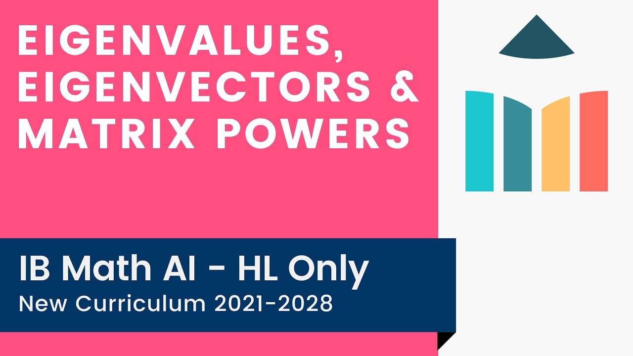 Eigenvalues, Eigenvectors & Matrix Powers [IB Math AI HL]