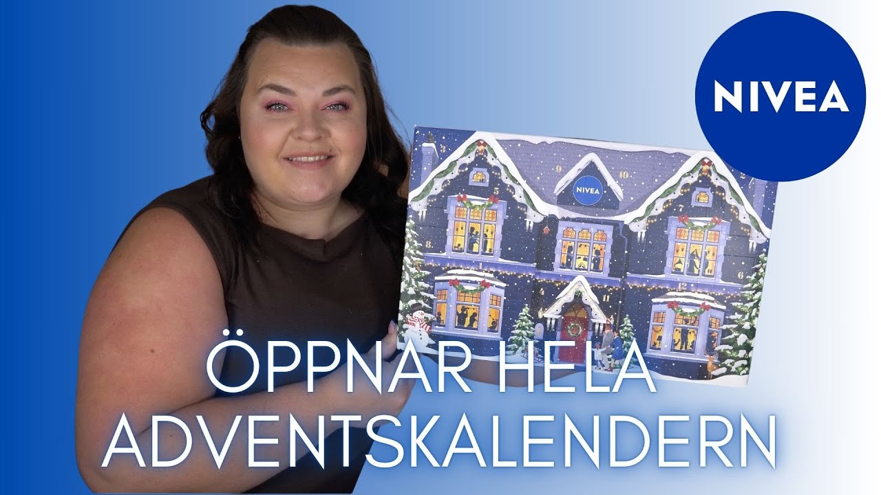 ÖPPNAR NIVEA ADVENTSKALENDER 2024