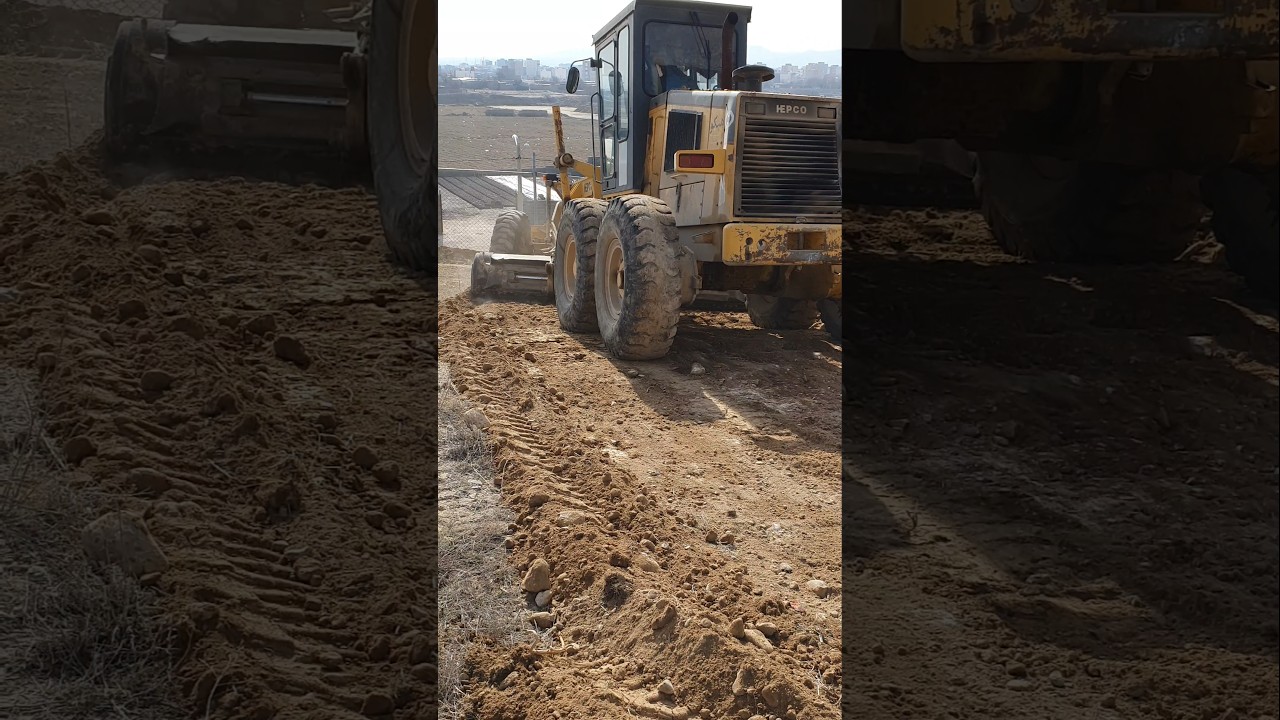 Grader, the Hero of Road Construction and Drinking Water Infrastructure! #pureflowsolutions