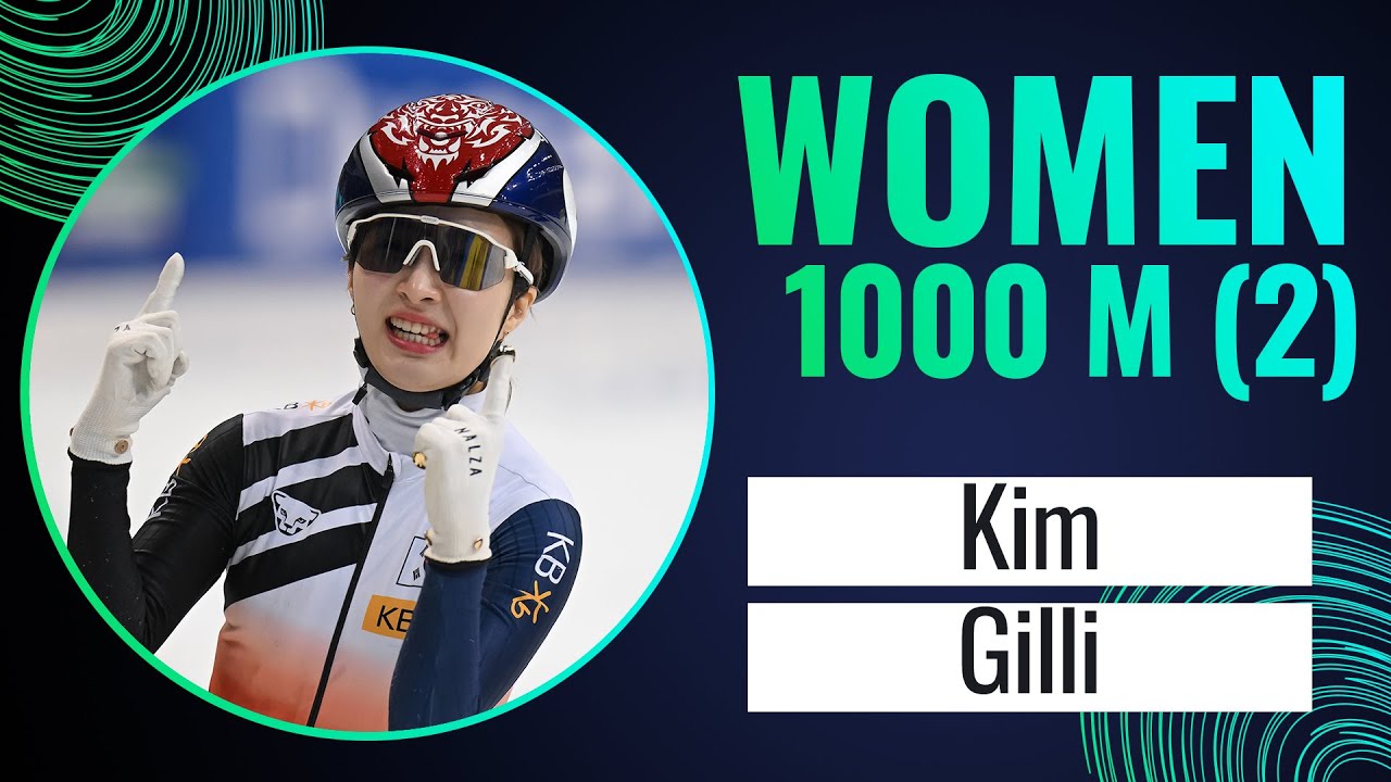 KIM Gilli (KOR) | Winner | 1000m (2) Women | Dresden 2024 | #ShortTrackSkating