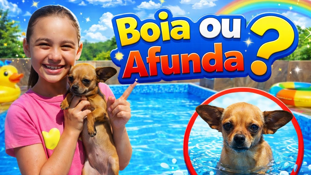 DESAFIO BOIA OU AFUNDA, OLHA O QUE ACONTECEU NO FINAL