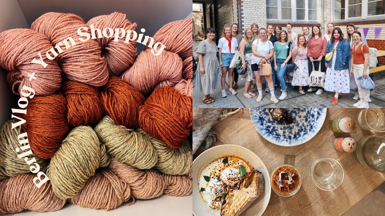 A Knitter In Berlin: Wedding Wool Weekend, Stoffbummel und die beste Zeit • Rhabarber Knits
