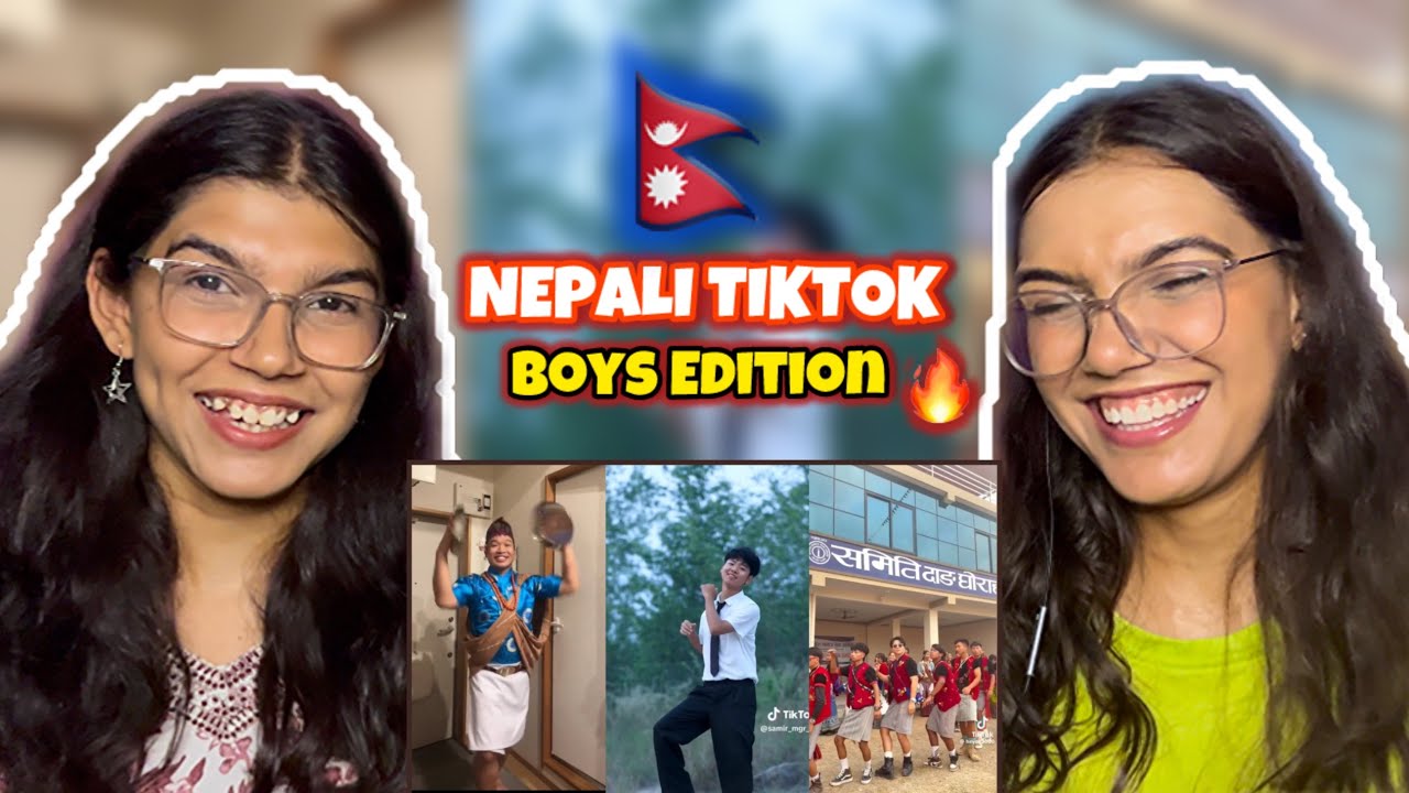 FIRST TIME REACTING TO NEPALI TIKTOK | BOYS EDITION 🔥 | Reaction 