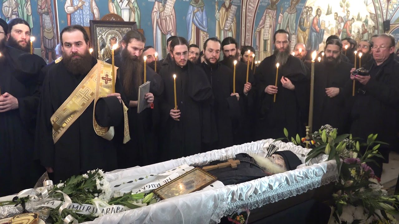 Arhim. Melchisedec - Cuvânt după slujba parastasului pentru pr. Proclu Nicău