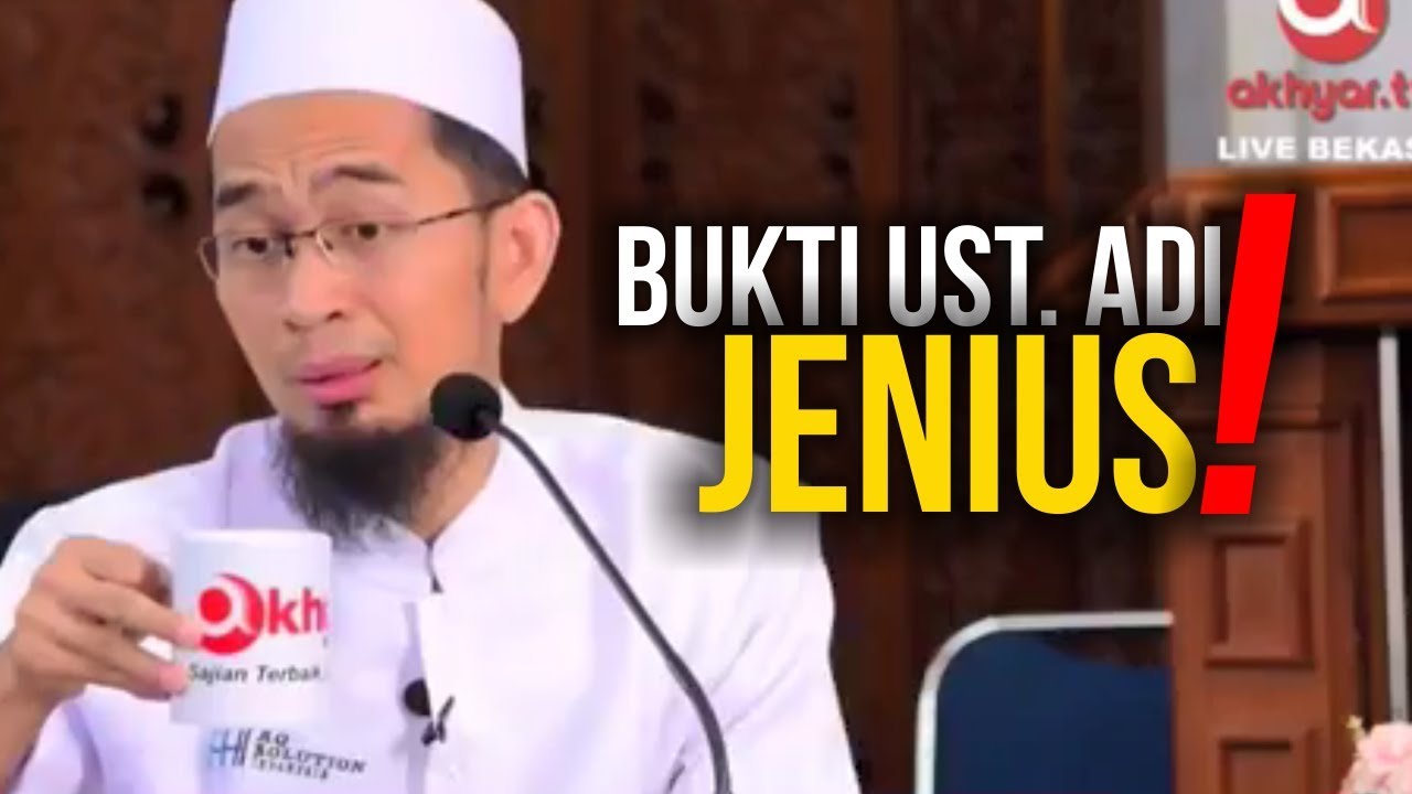 JENIUS‼️ Ust. Adi Hidayat Bahas Ilmu Kimia & Penerbangan