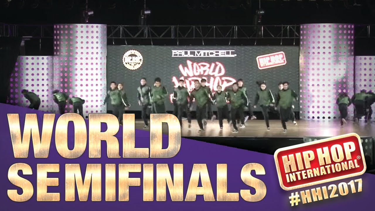 D Maniac MegaCrew - Thailand (MegaCrew Division) at HHI2017 Semifinals