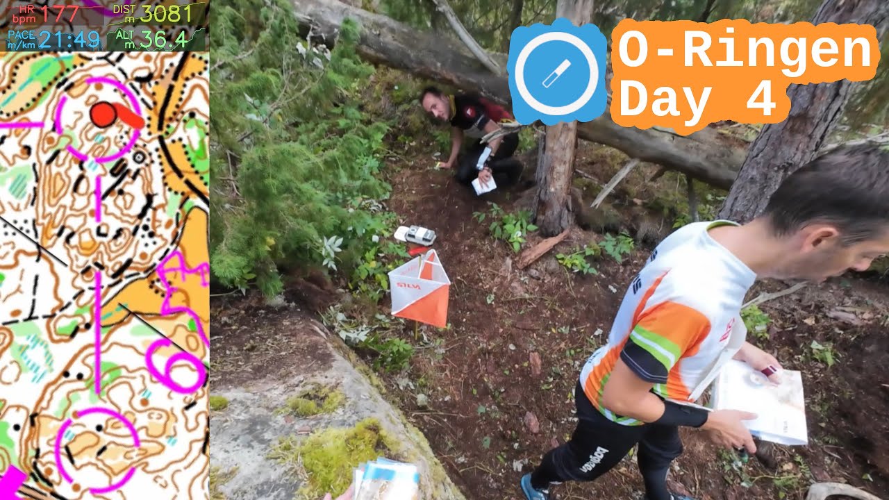 Headcam Orienteering: O-Ringen 2024 Day 4