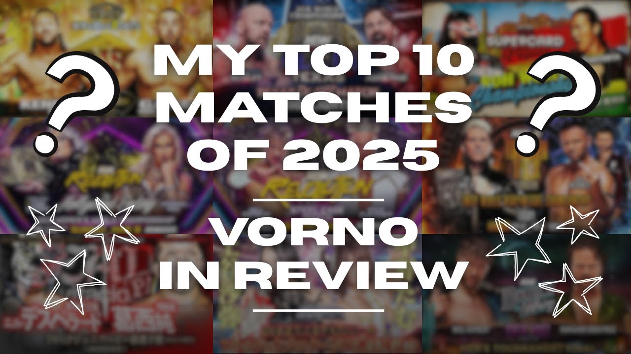 What Were My Top 10 Matches From 2025?