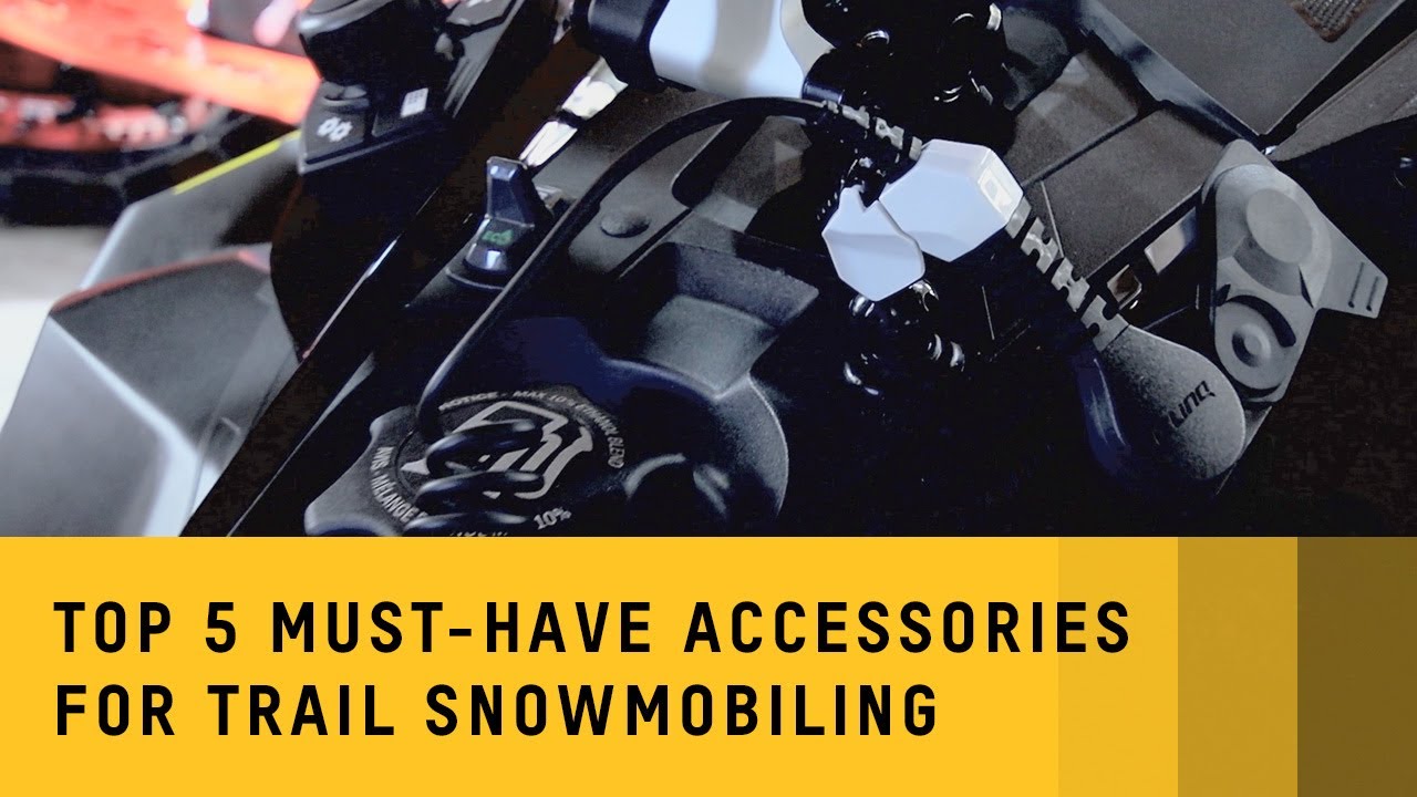 Top 5 must-have accessories for trail snowmobiling