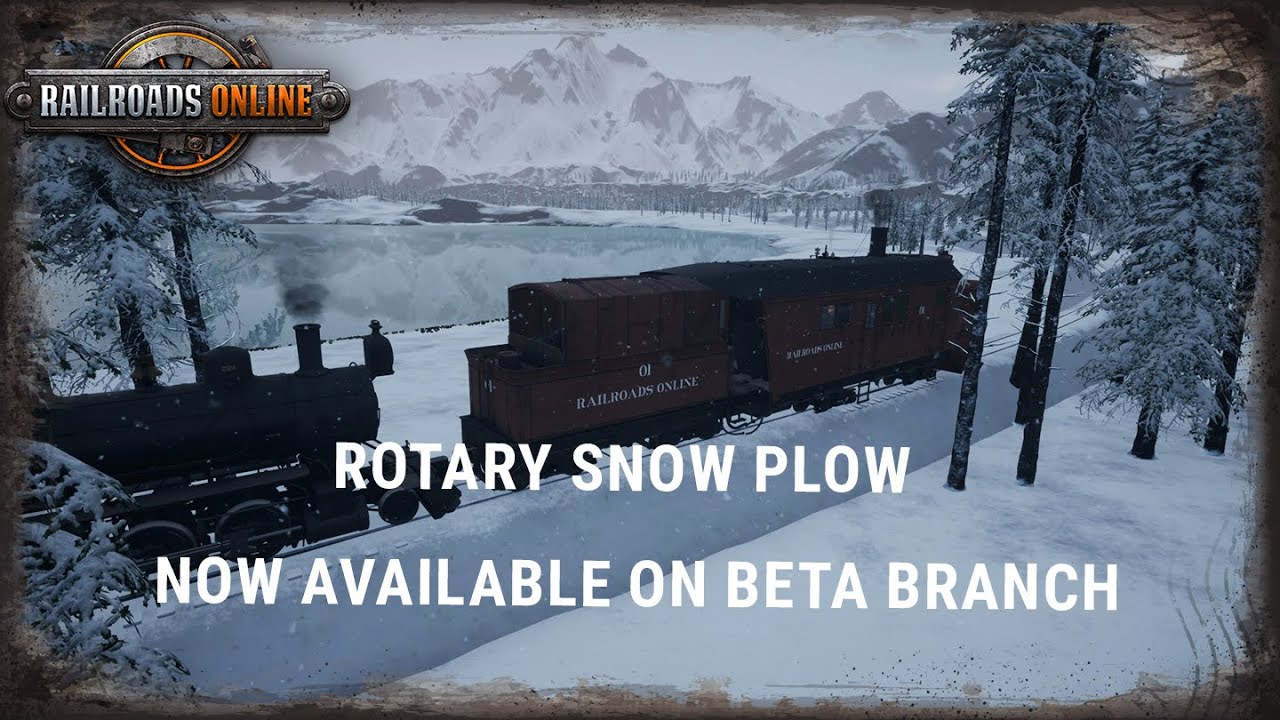 Did you already try out our new Rotary  Snow Plow on our Beta Branch in Railroads Online?