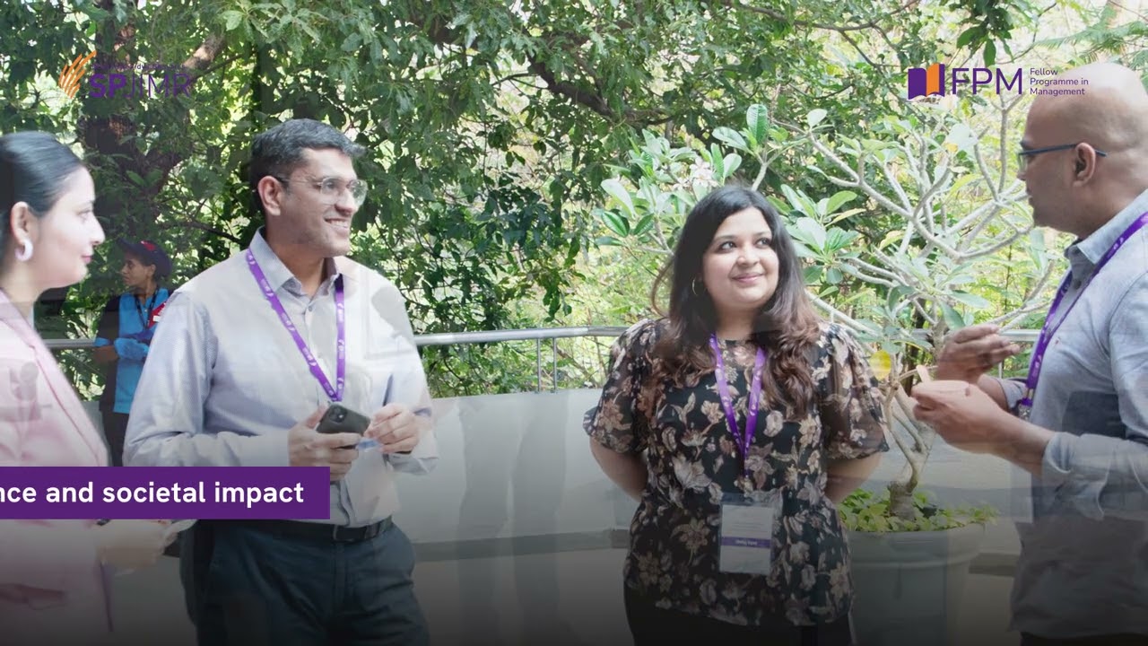 Why choose SPJIMR’s FPM? | Prof. Monika Gupta on research with global impact