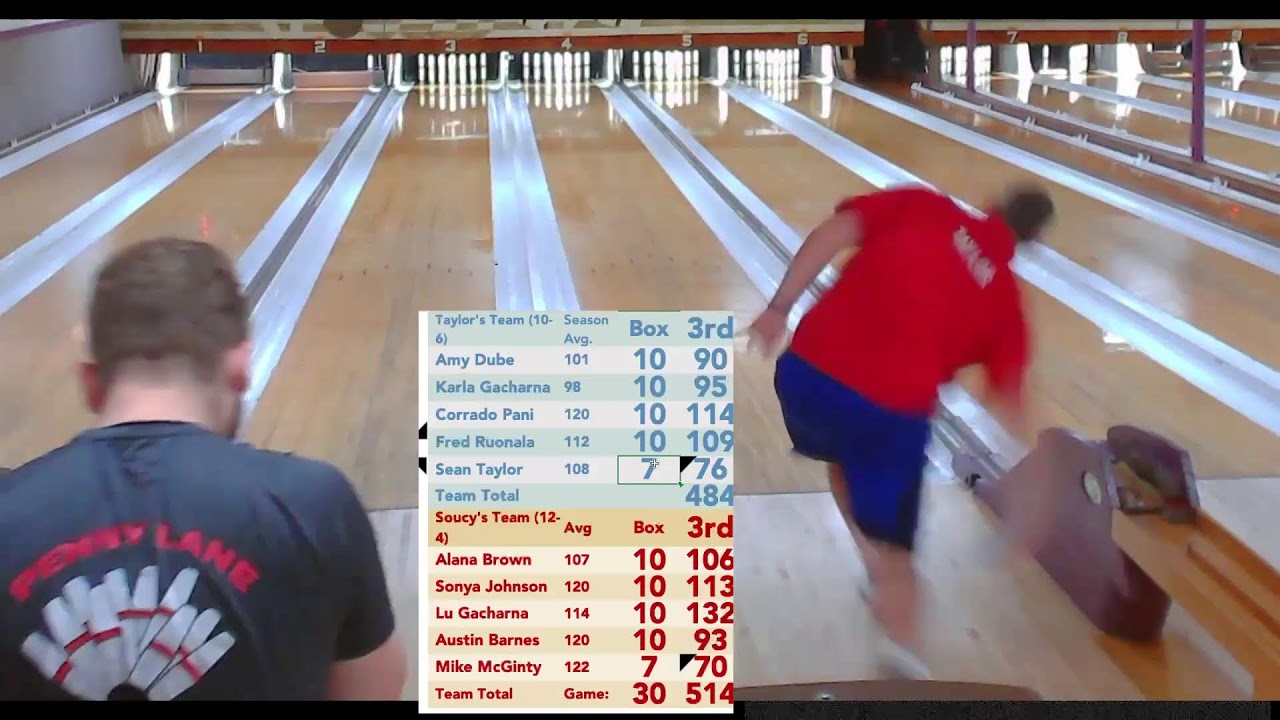 Sunday Pro-League at Exeter: Team Taylor v. Soucy