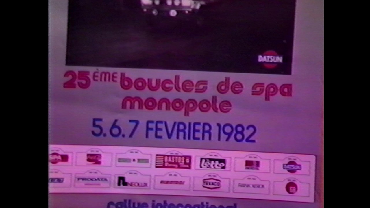 Boucles de Spa 1982