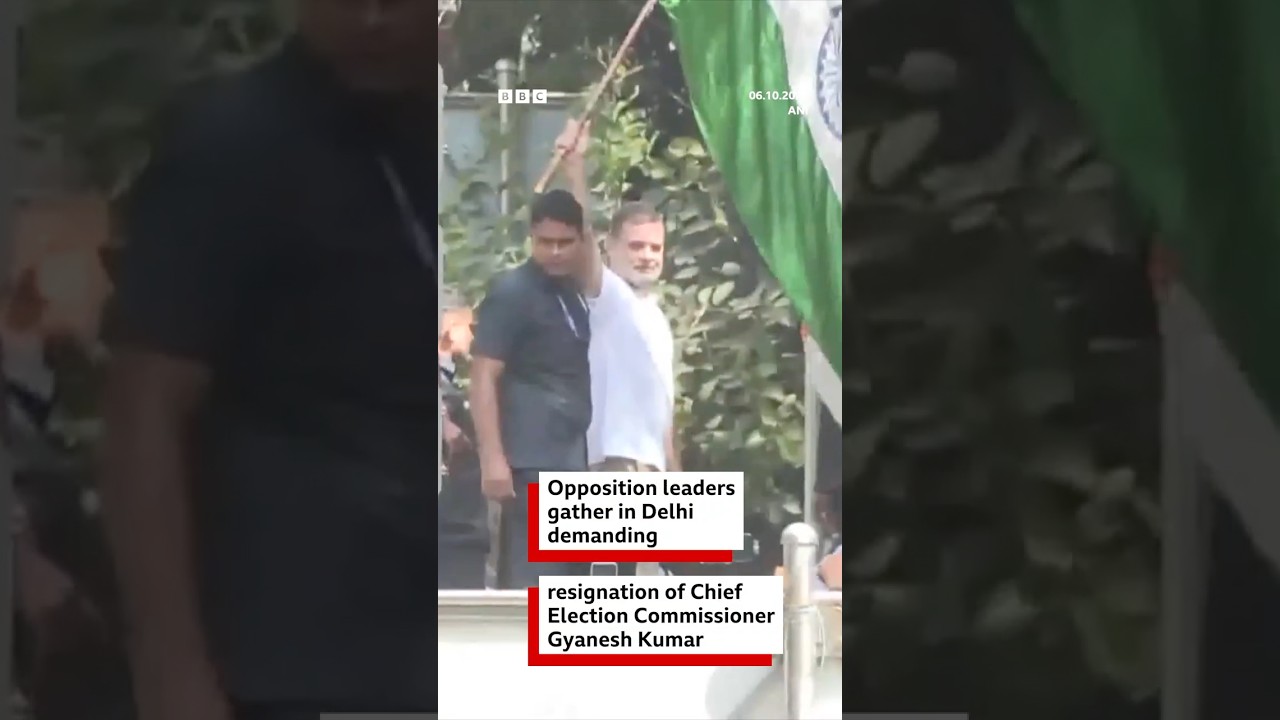 India&rsquo;s opposition leaders demand resignation of the Chief Election Commissioner | BBC News India