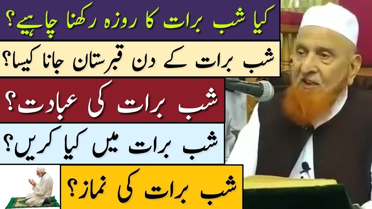 Shab-e-Barat (15 Shaban) Mein Kya Kare? Maulana Makki Al Hijazi | Islamic Group