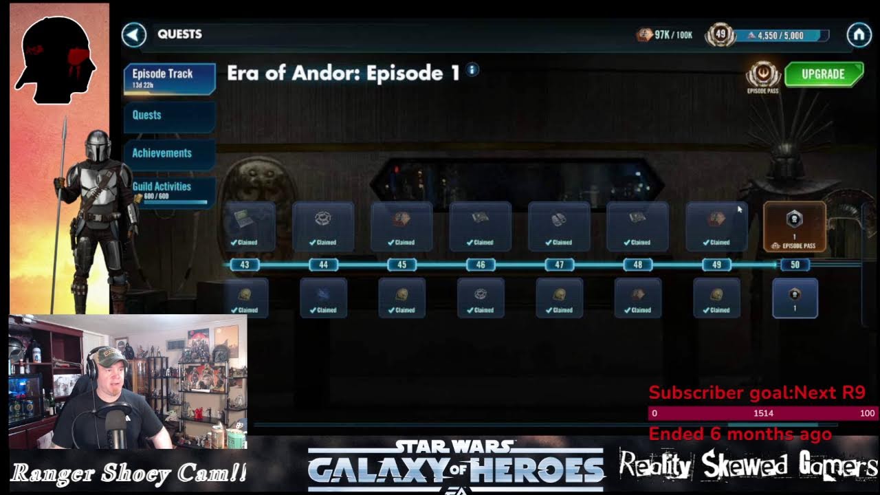 SWGOH FUN AND MINI-ROSTER REVIEWS ON A TACO TUESDAY!! !
