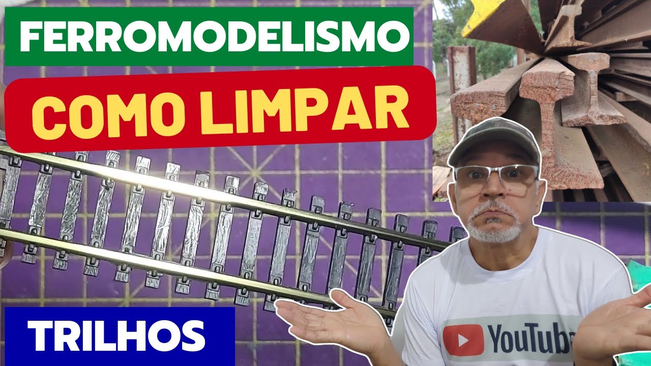 #Ferromodelismo: passo a passo de como fazer a limpeza correta de seus trilhos HO