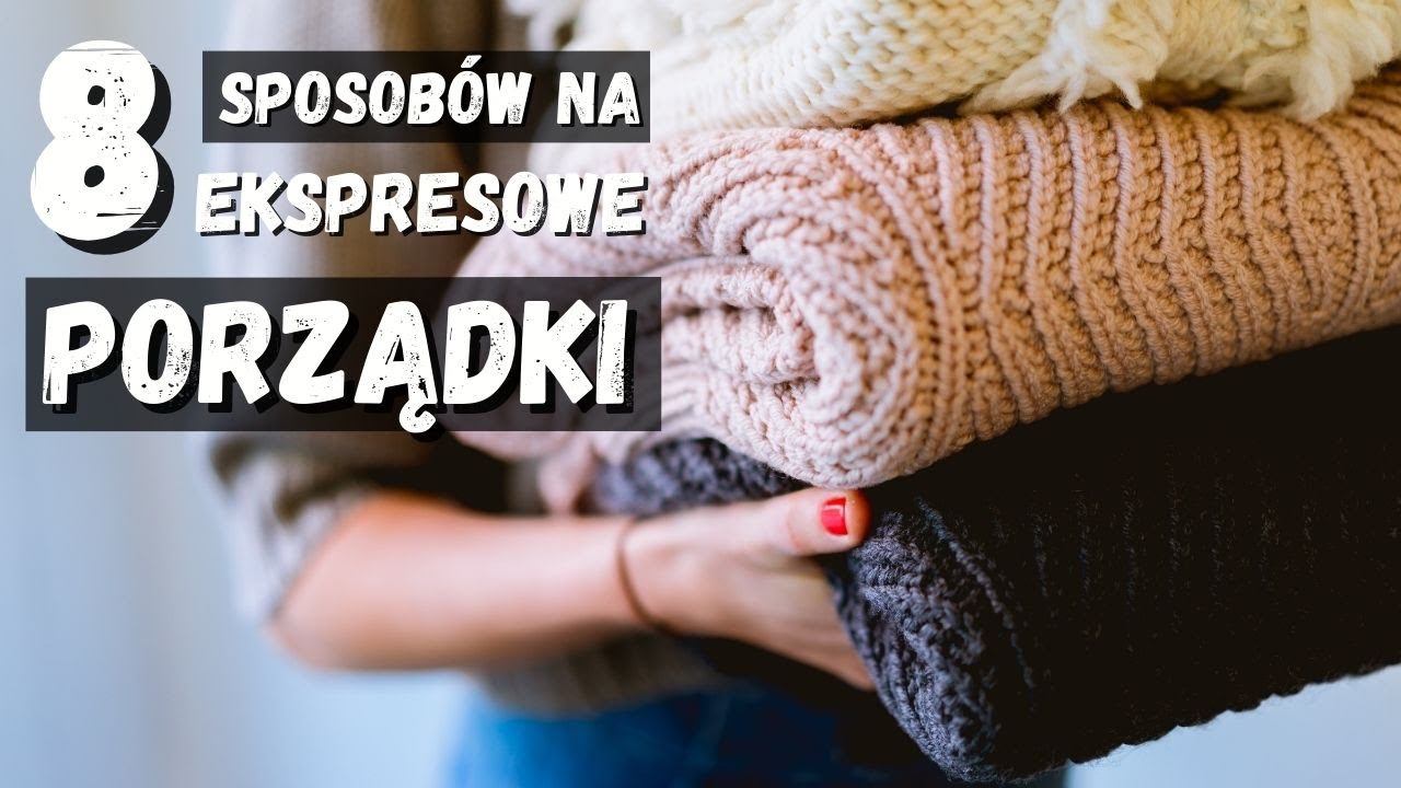 1-minutowe sposoby na szybkie porządki🧹