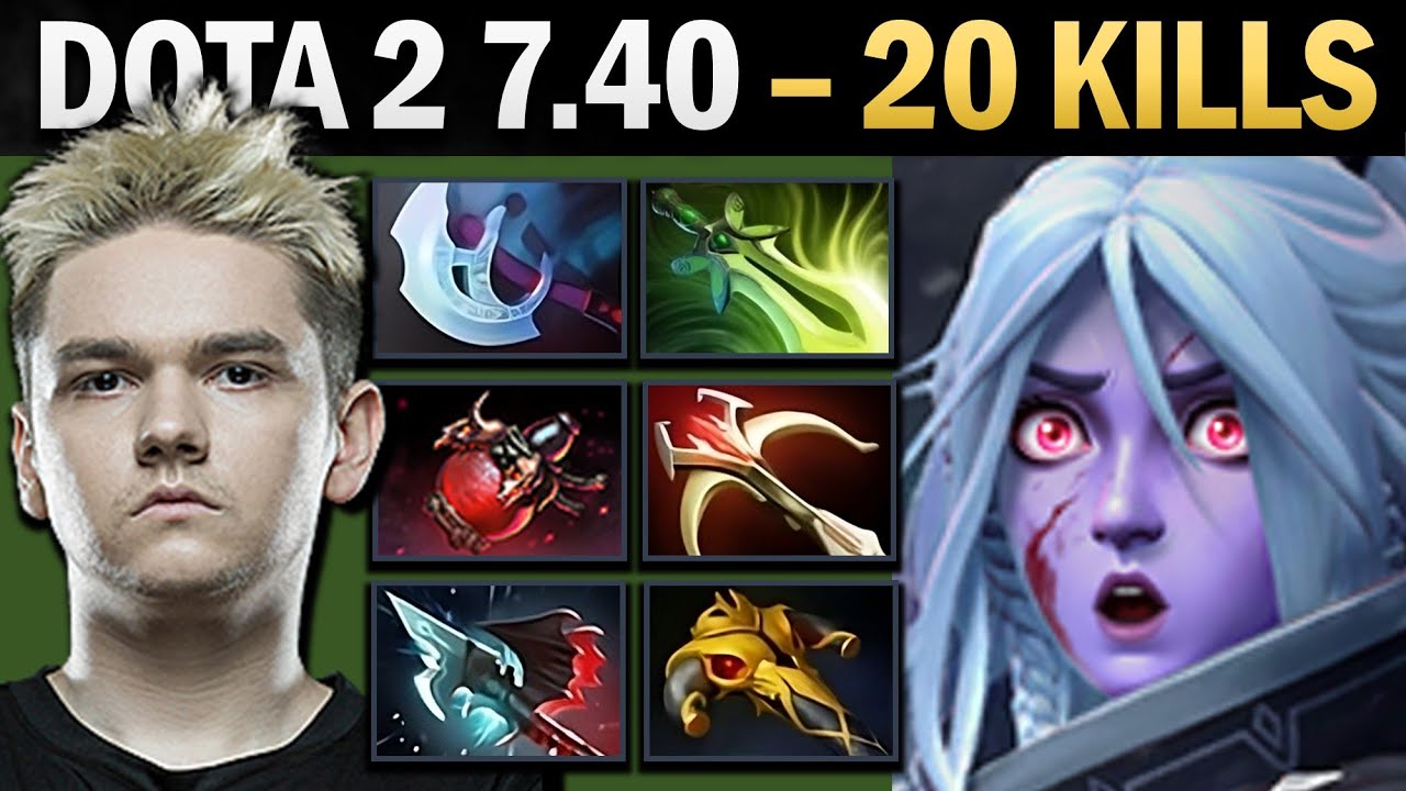 Drow Ranger Pro Carry with Daedalus and Pike - Dota 7.41