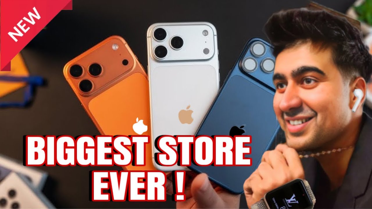 NEW APPLE STORE IN INDIA ! 🇮🇳 