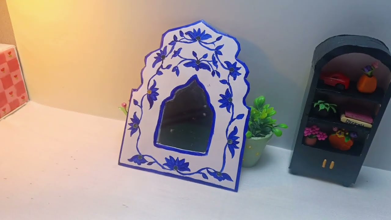 Jharokha mirror wall decor#diy