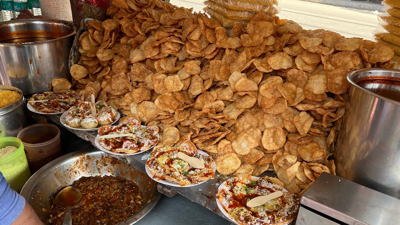 Kolkata Famous Dahi PAPDI CHAAT | Indian Street Food