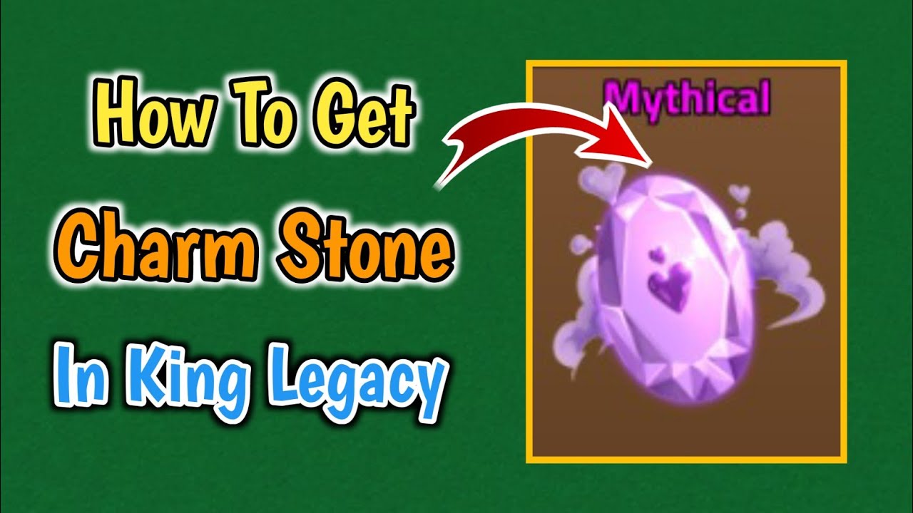 How To Craft Charm Stone In King Legacy [Update 7] | Charm Stone Guide