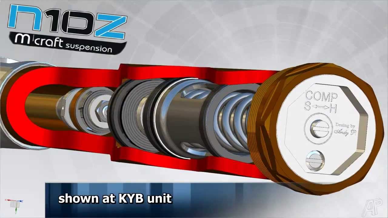 installment N10Z  Fork adjuster  mx suspension motocross   vv shim tuning
