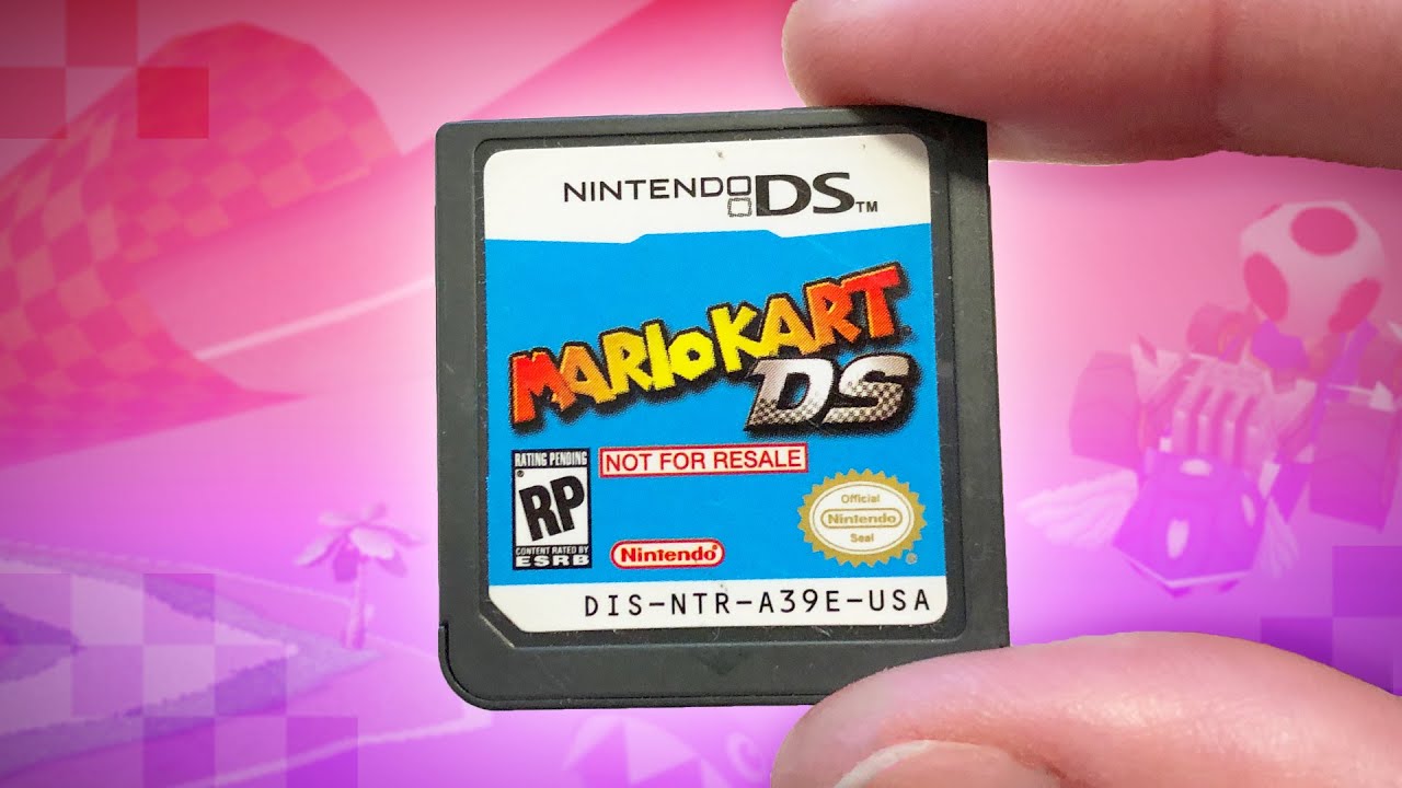 I got the Mario Kart DS Beta Cartridge