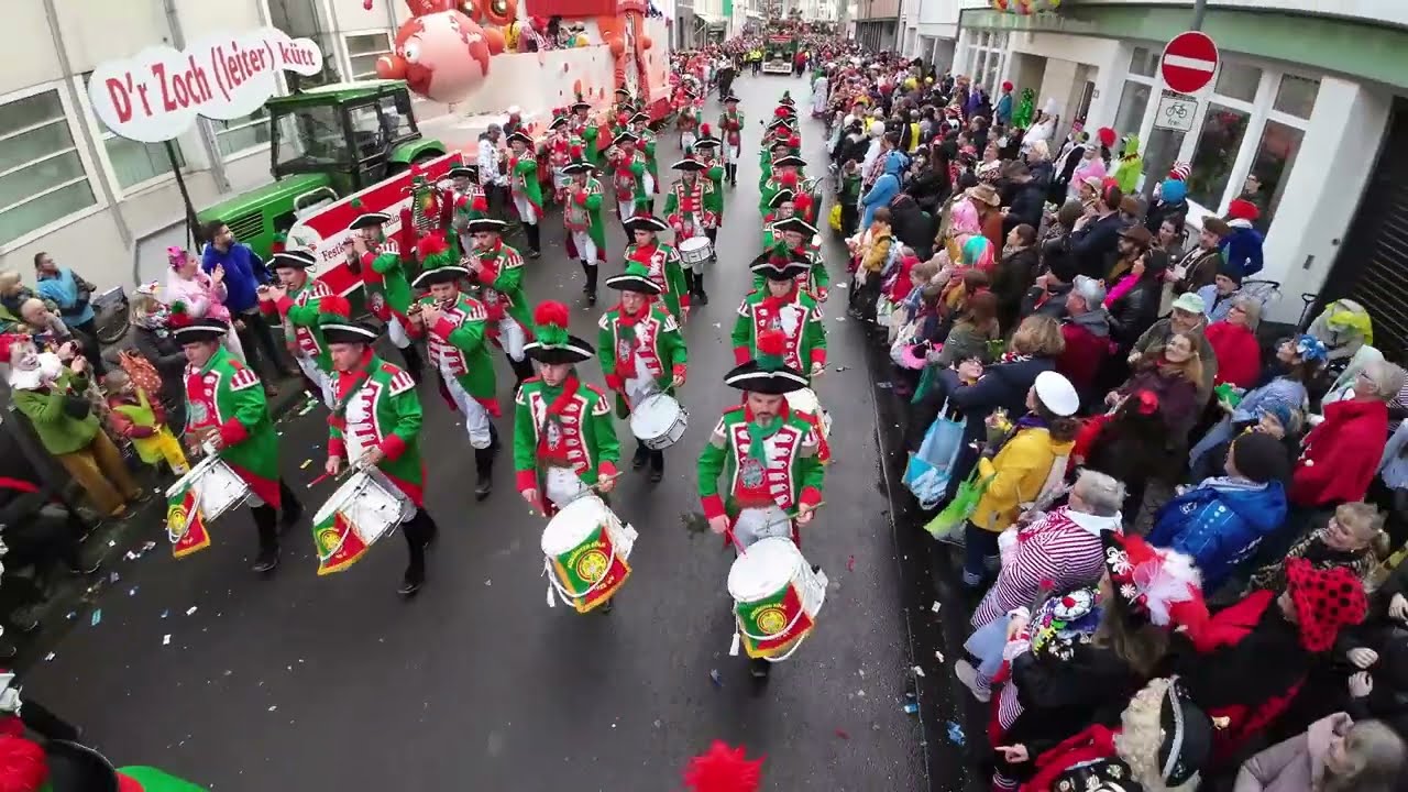 BTK Königshoven 1911 Oh wie bist du Schön (2) Karneval Köln Rosenmontagszug 2024